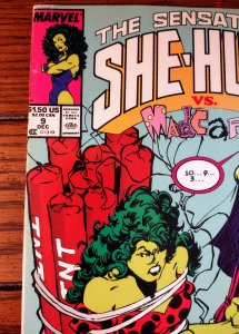 The Sensational She-Hulk #9 (1989) FN/VF 7.0 Madcap Appears