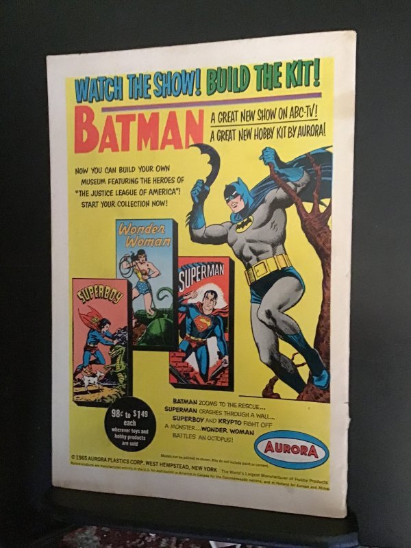 World's Finest Comics #157 (1966) Second super sons! Mid high grade FN+ Wow