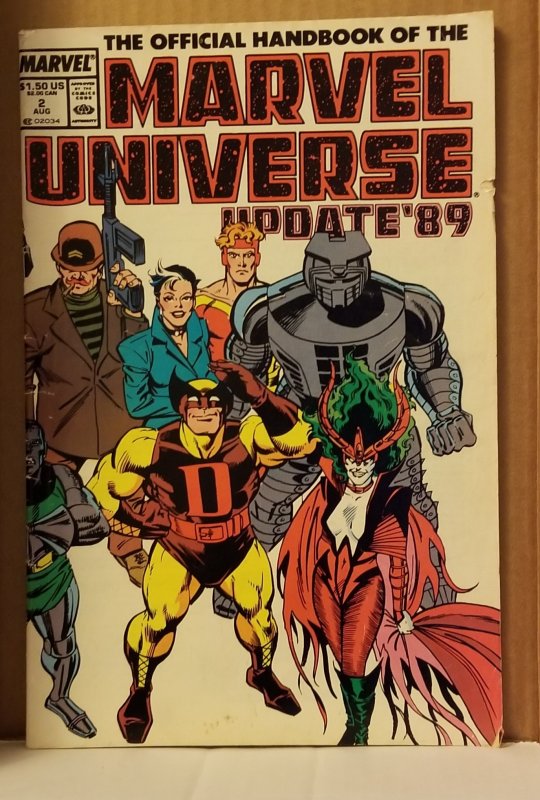 The Official Handbook of the Marvel Universe #2 (1989)
