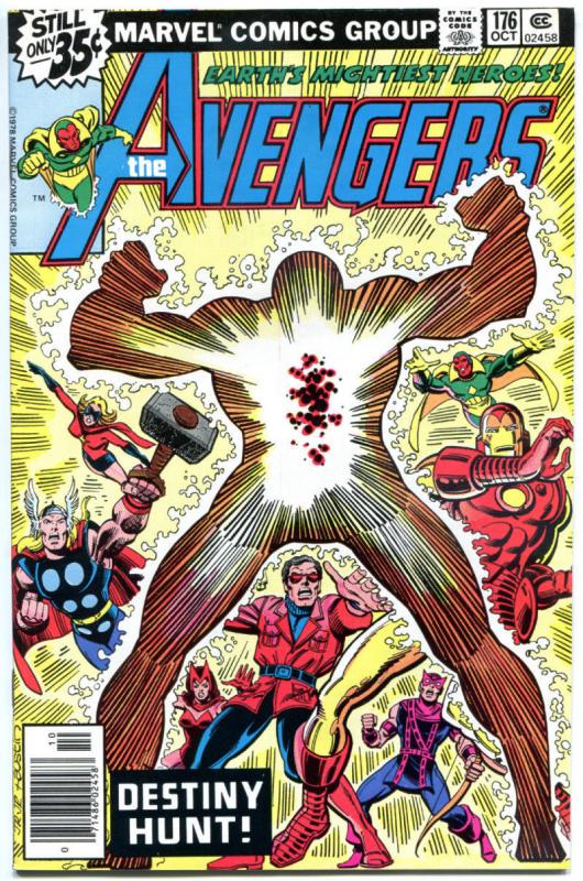 AVENGERS #175 176, VF, Collector, Vision, Star-Hawk, Iron Man, Thor, 1963