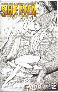 Sheena, Queen of the Jungle (Devil's Due) #2D VF/NM ; Devil's Due | B&W Variant