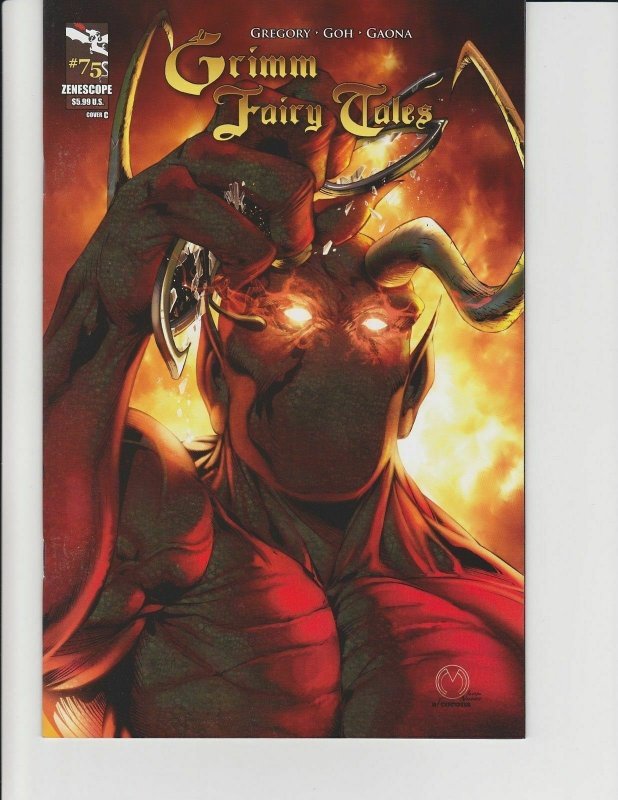 Grimm Fairy Tales #75 • Variant Covers C & D (Zenescope 2012) ZENESCOPE NM.