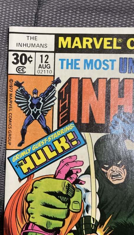 Inhumans #12 (1975 Marvel)