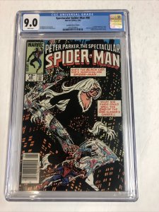Spectacular Spider-Man (1984) # 90 (CGC 9.0 WP) Canadian Price Variants CPV