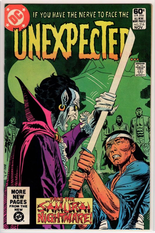 The Unexpected #216 Direct Edition (1981) 6.0 FN
