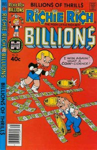 Richie Rich Billions #35 FN ; Harvey | June 1980 Tic Tac Toe Cover