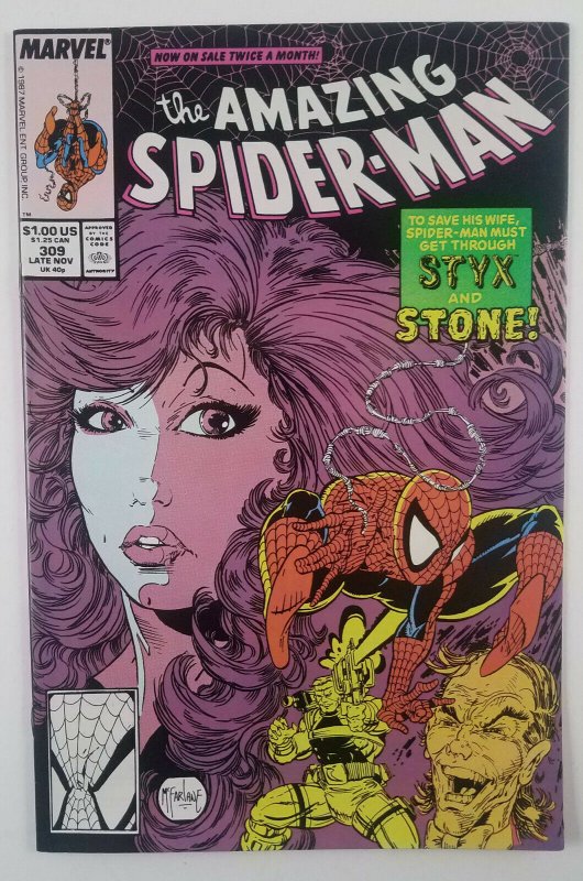 The Amazing Spider-man 309 - 1987 - Todd McFarlane - STYX and Stone CGC Ready