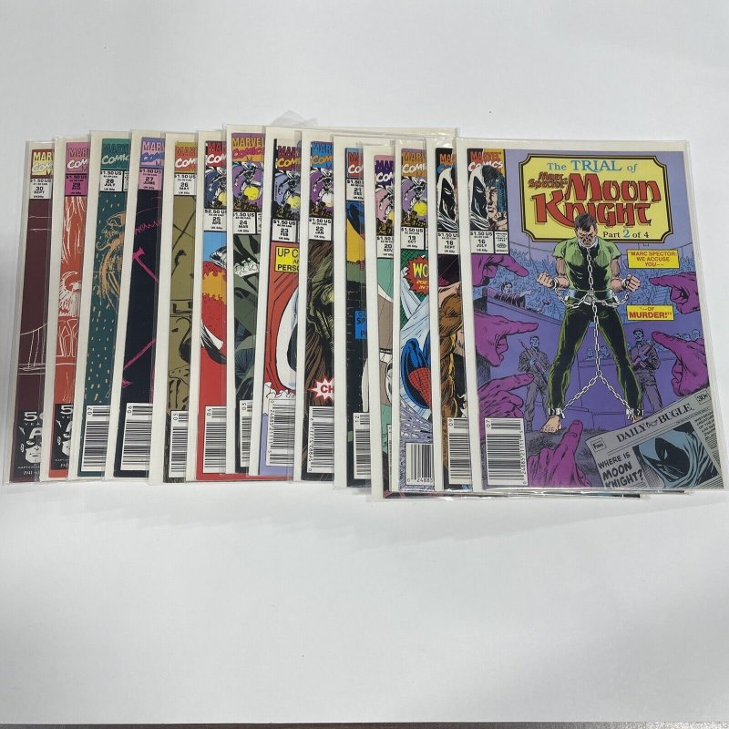 Marc Spector Moon Knight 1-60 Missing 4 Issue Near Complete VF-NM Marvel 1989