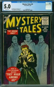 Mystery Tales #39 (1956) CGC 5.0 VGF