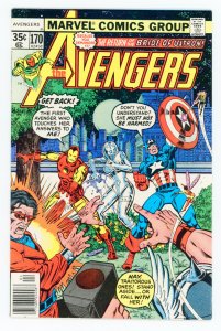 Avengers #170 Jim Shooter George Perez Guardians of the Galaxy Iron Man NM-