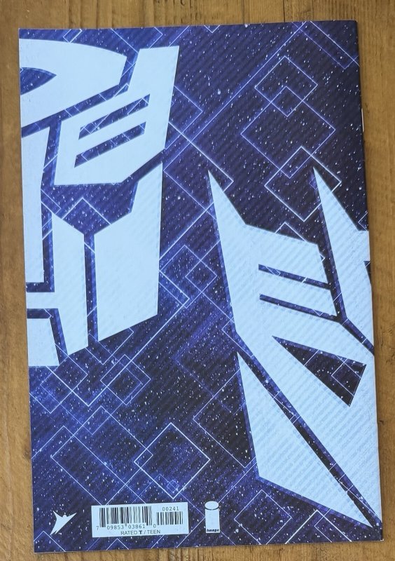 Transformers #2 Brian Hitch 1:25 Variant Image Comics 2023 NM