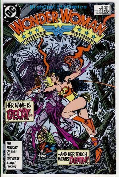 WONDER WOMAN #4, VF+/NM, Perez, Decay, Wein, Amazons, 1987, more WW in store