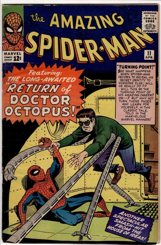 The Amazing Spider-Man #11 (1964) see description