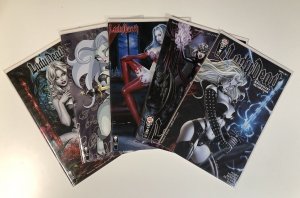 *Lady Death Malevolent Decimation (2021 Coffin) 1-2 | 5 different covers!