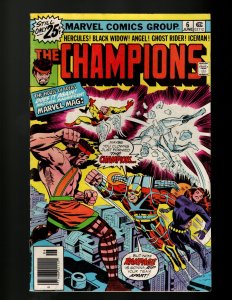 The Champions #4,5,6,7,8 (1976)