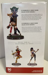 DC Collectibles Bombshells Harley Quinn Deluxe Statue Version 2 NIB