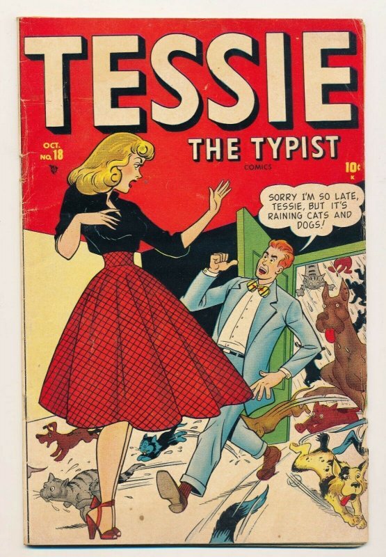 Tessie the Typist (1944) #18 VG/FN