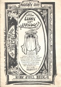 LENNY OF LAREDO #1-1966-PRINT MINT EDITION-JOEL BECK-EARLY UNDERGROUND COMIX