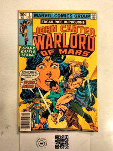 John Carter Warlord of Mars #5 VF Marvel Comic Books Burroughs 7 HH25