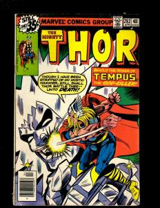 12 Thor Marvel Comics #263 267 282 351 352 355 362 396 397 398 399 400 J369