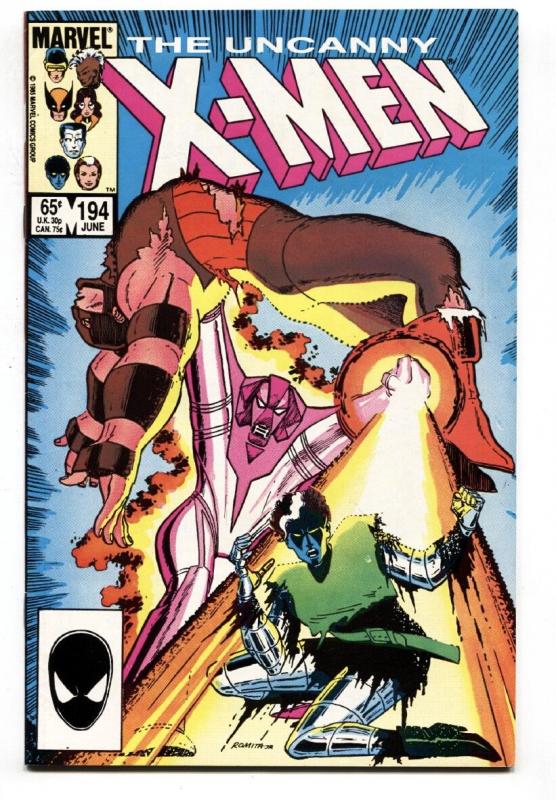 X-MEN #194 1985-MARVEL 1st Fenris (Andrea von Strucker and Andreas von Strucker)