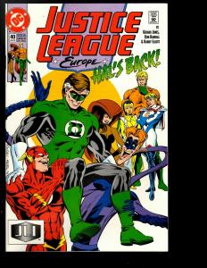 12 Justice League Europe DC Comics # 38 39 40 41 42 43 44 45 46 47 48 49 JF26 