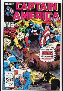Captain America #352 (1989) Captain America [Key Issue]
