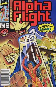 Alpha Flight (1st Series) #83 (Newsstand) VF ; Marvel | James Hudnall Talisman v