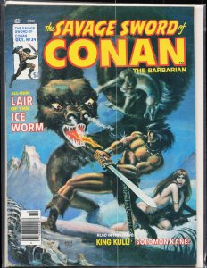 The Savage Sword of Conan #34 (1978) Conan