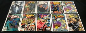 UNCANNY X-MEN 10PC (VF) THE EXTREMISTS, LEGION QUEST, EARLY FROST 1994-2007