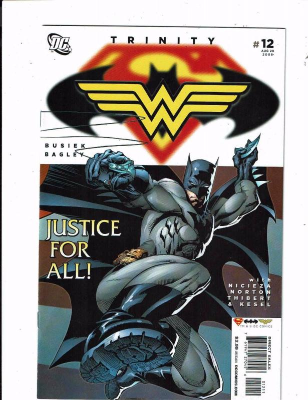 8 Trinity DC Comics # 10 11 12 13 14 15 16 17 Batman Wonder Woman Superman J212