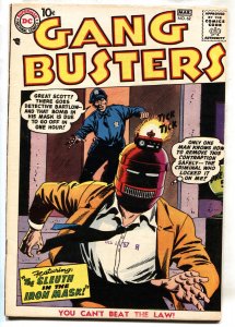 Gang Busters #62--1958-- Iron Mask--Crime--Comic Book
