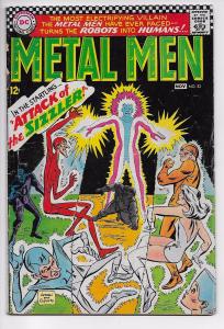 Metal Men #22 - Attack of the Sizzler (DC, 1966) - VG