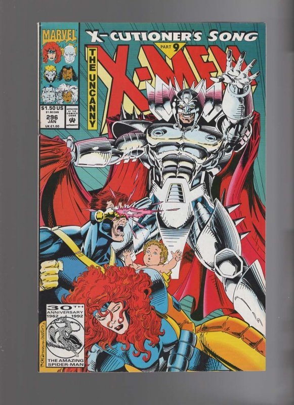 The Uncanny X-Men #285-289, 291-293,296-299,301 - 13 comics