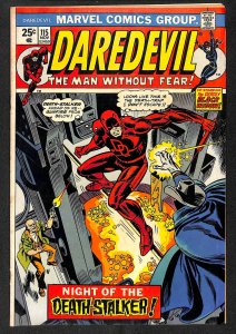 Daredevil #115 FN+ 6.5 Ad for Incredible Hulk #181! Marvel Comics