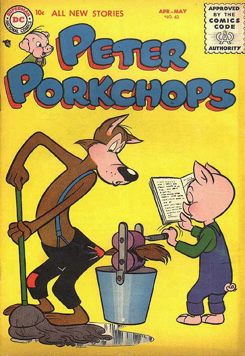 PETER PORKCHOPS (1949 Series) #43 Good Comics Book