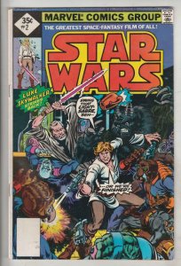 Star Wars #2 (Aug-77) VF/NM High-Grade Luke, Han, Leah, Chewbaca, Obi-Wan, C-...