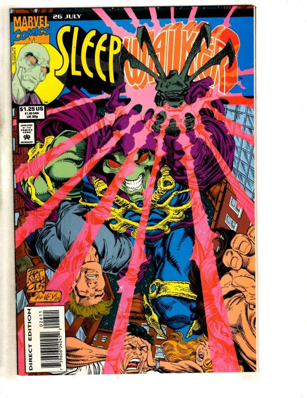 12 Marvel Comics Sleepwalker # 21 22 23 24 25 26 27 33 + Strange # 1 2 3 5 CR58