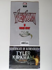 Venom #18 Kirkham Cover B Virgin Variant (2019) signed Kirkham with COA!