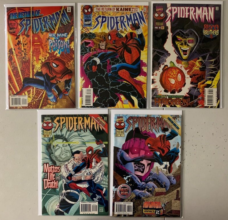 Spider-Man comics lot #41-72 with variant covers 29 diff avg 8.0 (1993-96)