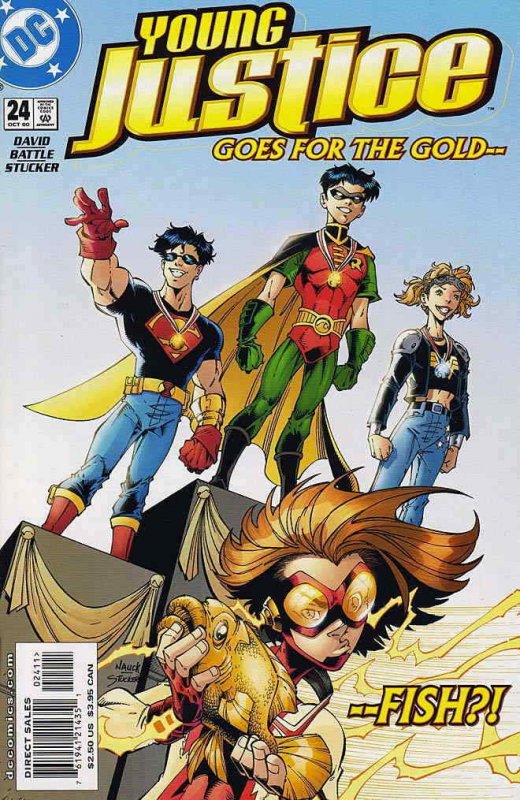 Young Justice #24 VF; DC | save on shipping - details inside