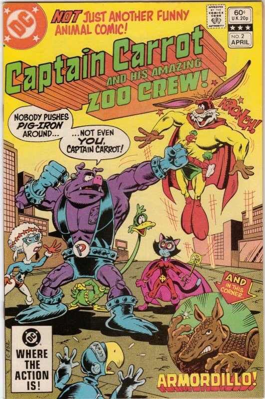 DC Comics! Captain Carrot and His Amazing Zoo Crew #2!