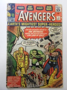 The Avengers #1 (1963) GD- Condition see description