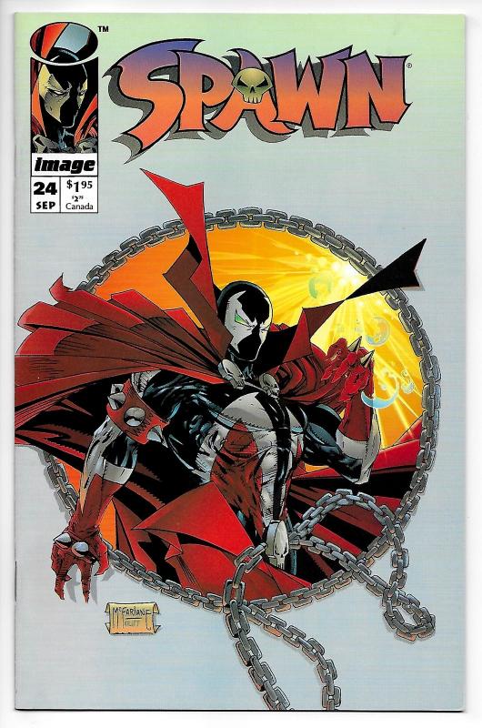 Spawn #24 Todd McFarlane Art (Image, 1994) VF/NM