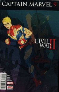 Captain Marvel (10th Series) #9 VF/NM ; Marvel | Civil War II