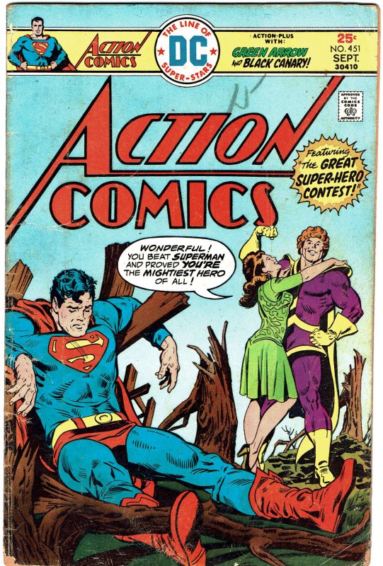 Action Comics #451 - Superman FN-