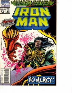 Lot Of 2 Iron Man Marvel Comic Books #311 312 Thor DC1