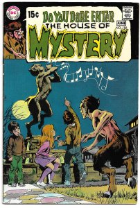 HOUSE OF MYSTERY #186 (May1970) 7.0 FN/VF  NEAL ADAMS cover!  BERNI WRIGHTSON!