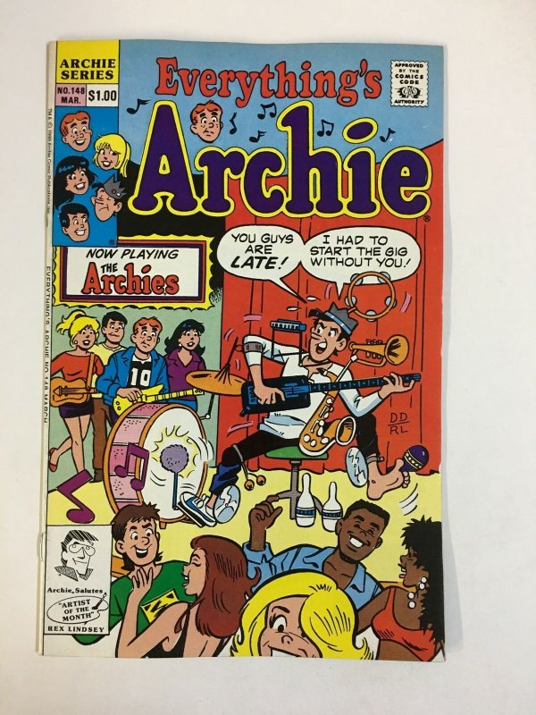 EVERYTHINGS ARCHIE (1969-1991)148 VF-NM Mar 1990 COMICS BOOK