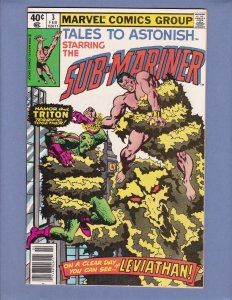 Tales To Astonish #3 FN Namor Sub-Mariner Marvel 1980